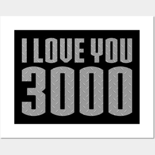 I love you 3000 Posters and Art